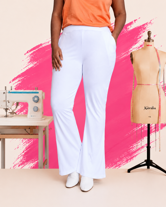 How to Draft a Flare Pants Pattern