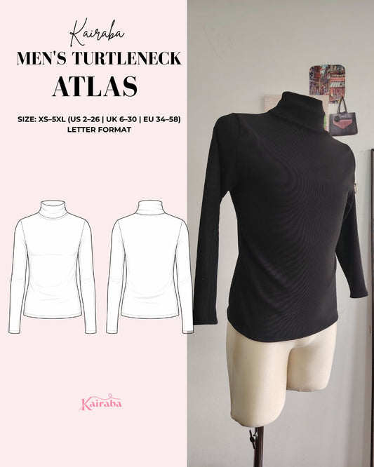Men's Turtleneck Sewing Pattern Atlas