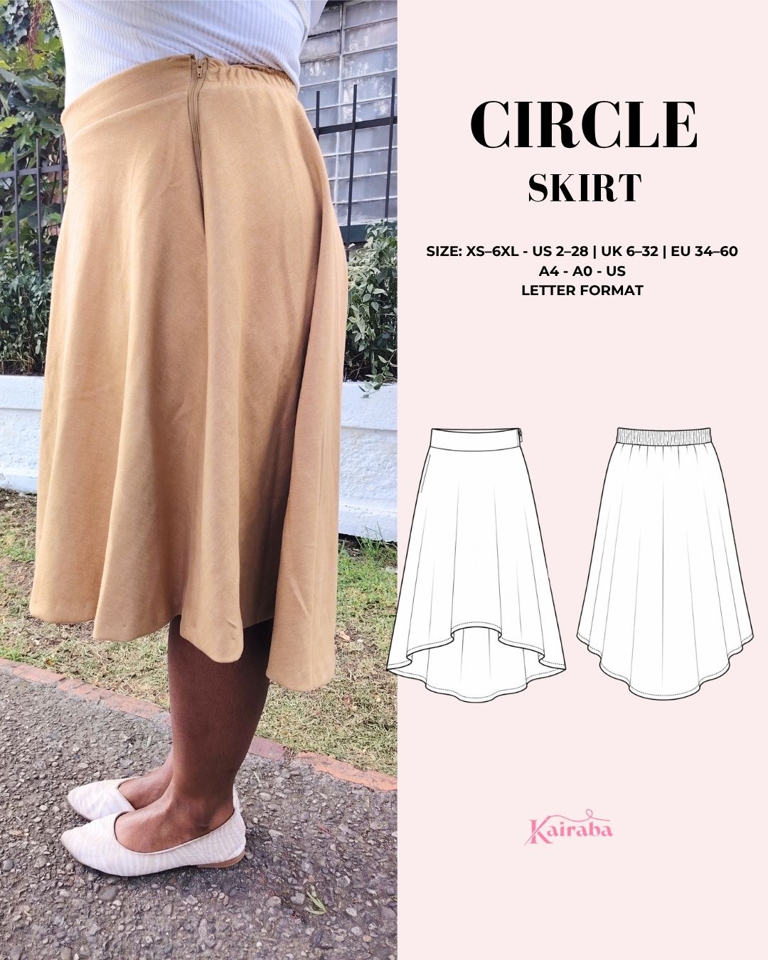 Circle Skirt Sewing Pattern