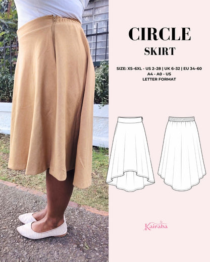 Circle Skirt Sewing Pattern
